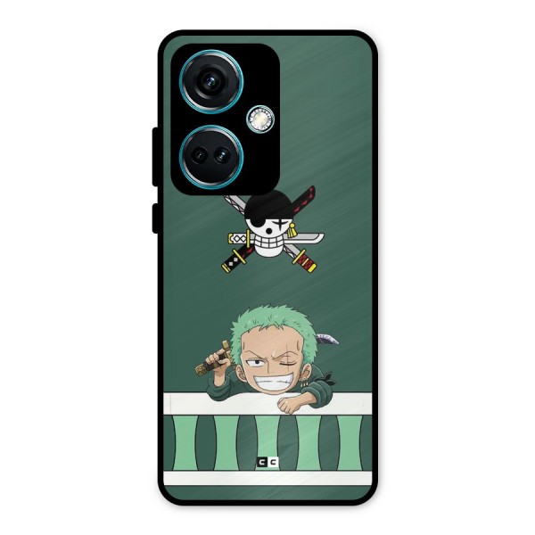 Pirate Hunter Zoro Metal Back Case for OnePlus Nord CE 3 5G